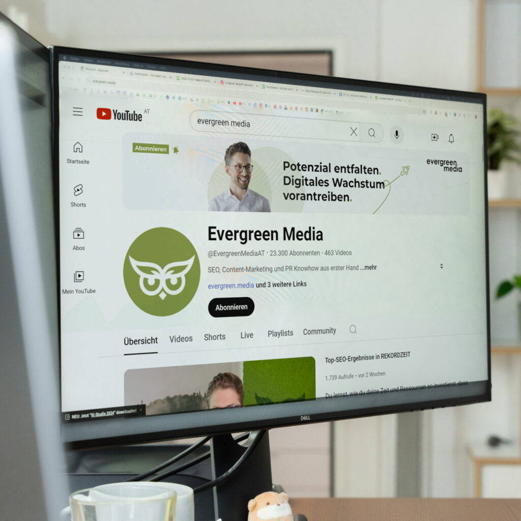 YouTube-Kanal von Evergreen Media